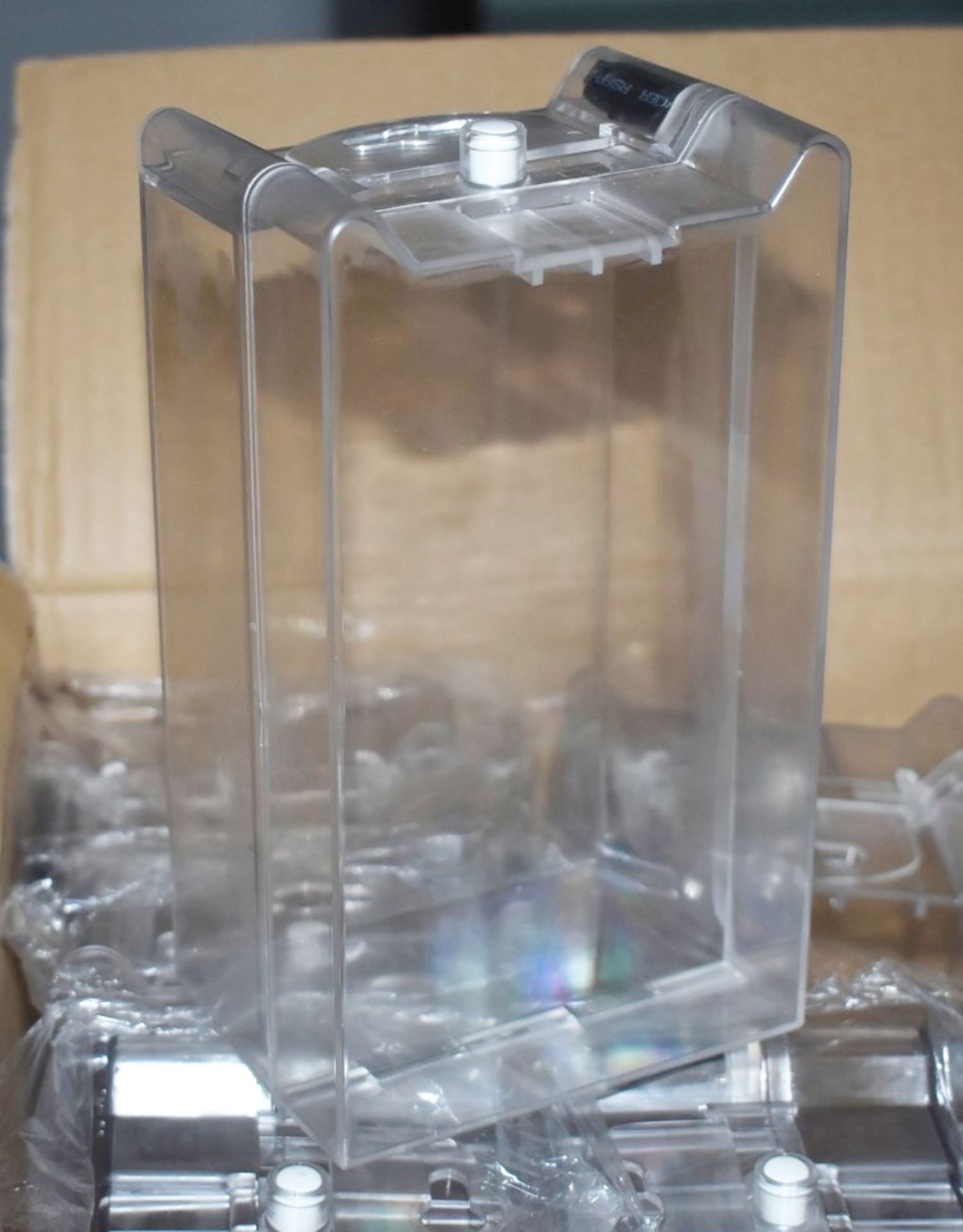 80 x Catalyst Clear Acrylic Retail Security Safer Cases With RF Tags and Hanging Tags - Brand New - Image 9 of 9