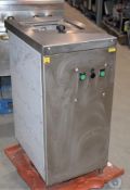 1 x Commercial Food Waste Disposal Unit With Stainless Steel Enclosure - 240v UK Plug - Recently