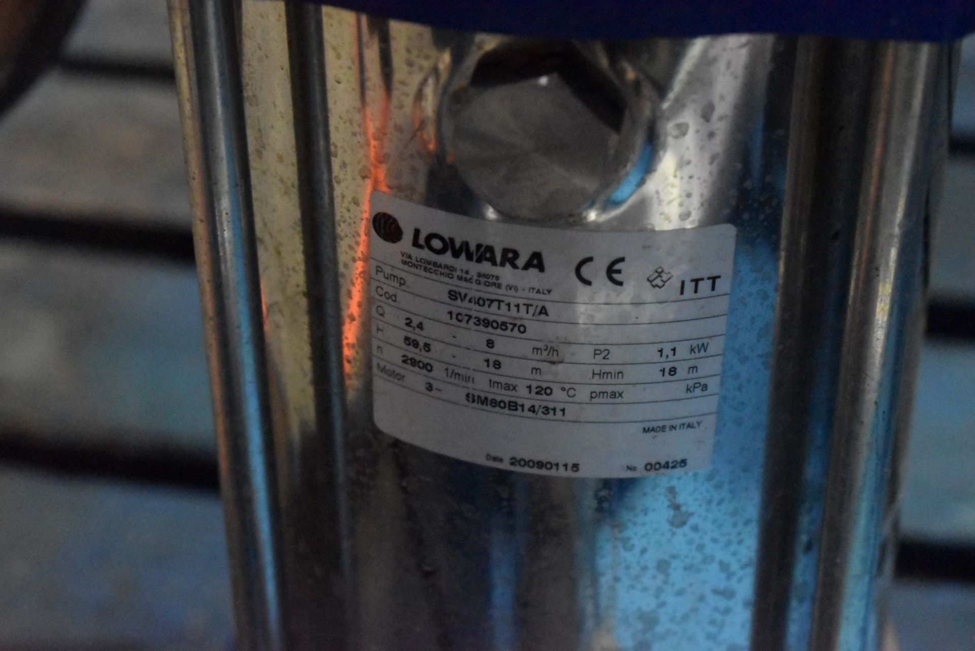 2 x Hydrovar HV2.015 Speed Water Pumps With Lowara SM80B14 Surface Motors, Aquapresso 35L 10 Bar - Image 25 of 28