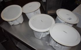 5 x Bose Freespace DS 16F Loudspeakers - Recently Removed From Restaurant Environment - CL999 -