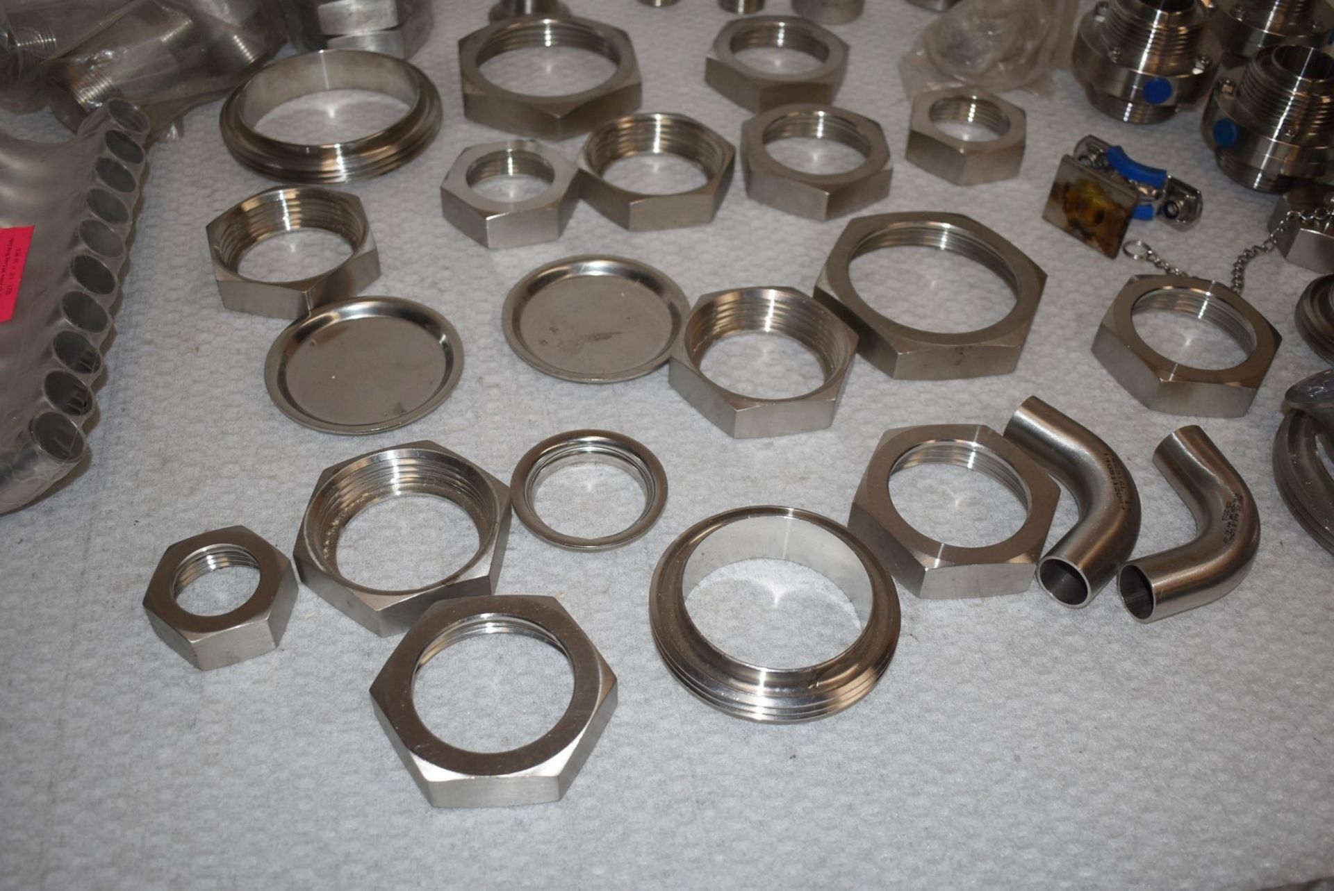 Assorted Job Lot of Stainless Steel Fittings For Brewery Equipment - Includes Approx 140 Pieces - - Image 14 of 18