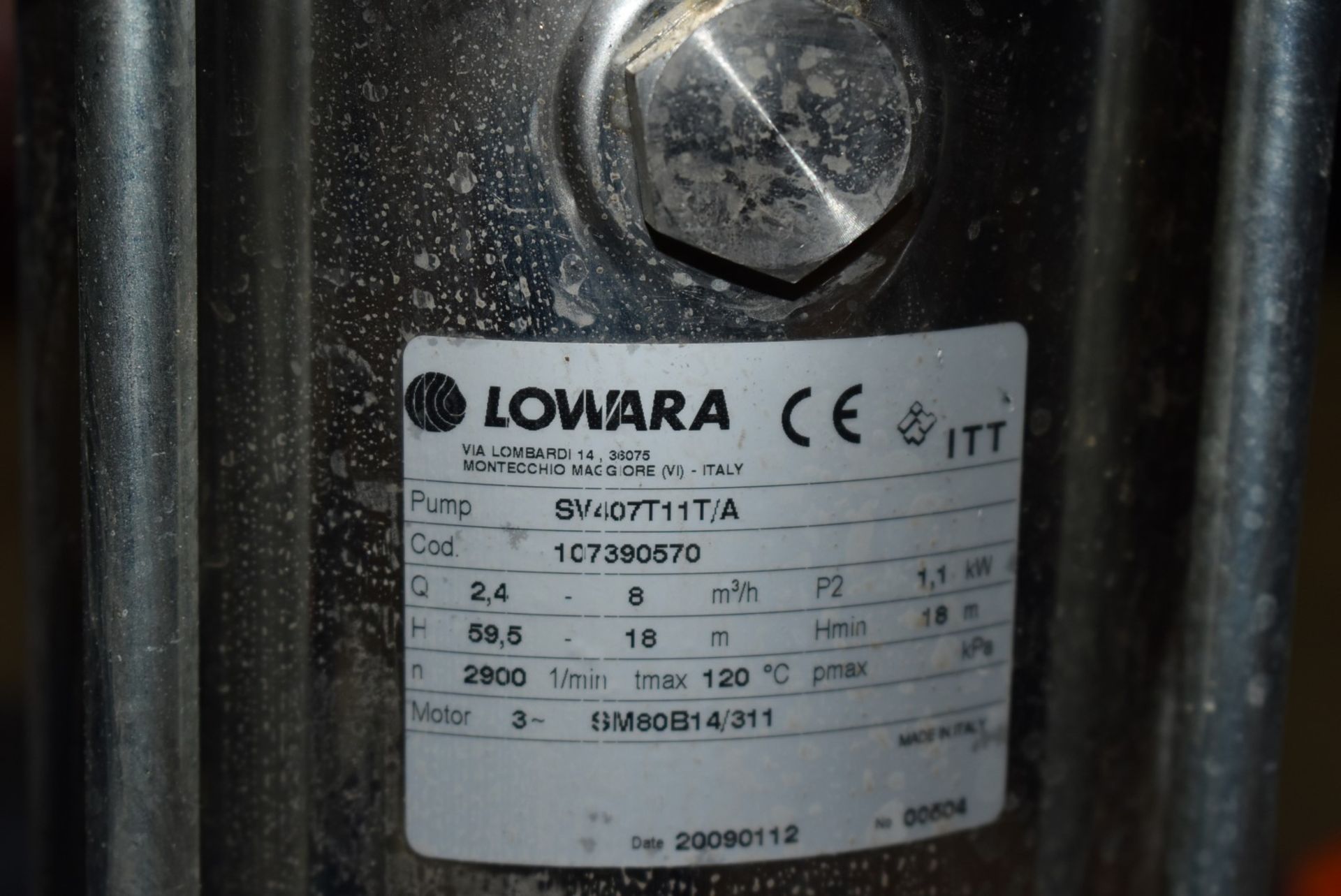 2 x Hydrovar HV2.015 Speed Water Pumps With Lowara SM80B14 Surface Motors, Aquapresso 35L 10 Bar - Image 11 of 28