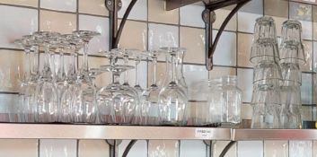 25 x Assorted Pieces Of Commercial Glassware - Supplied As Pictured - Ref: FPSD146 - CL686 -