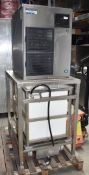 1 x Hoshizaki FM-480AKE Modular Ice Flaker With Transport Ice Bin - 480kg/24hr - 240v - Recently