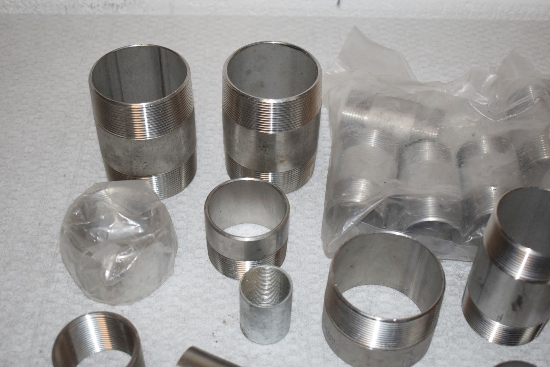 Assorted Job Lot of Stainless Steel Fittings For Brewery Equipment - Includes Approx 30 Pieces - - Image 7 of 10