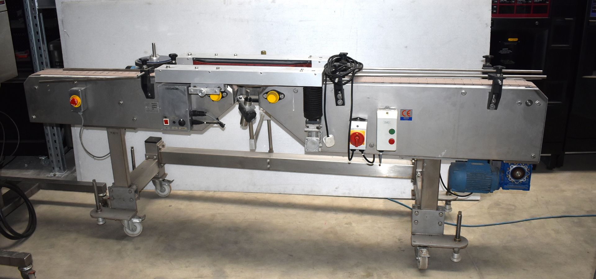 1 x Precision Labelling Systems Conveyor - Part Number 20745 - Approx Size: H100 x W250 cms - - Image 7 of 25