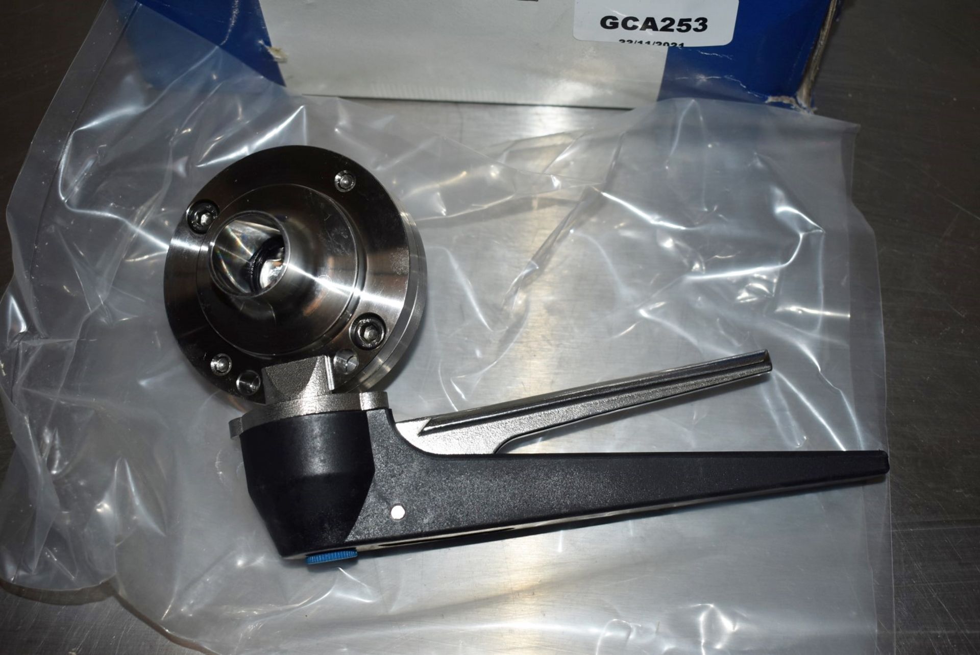 1 x Butterfly Valve - New in Original Box - Model: 3A - Material: 316L - Type: Weld - Size: 1 Inch - - Image 3 of 5