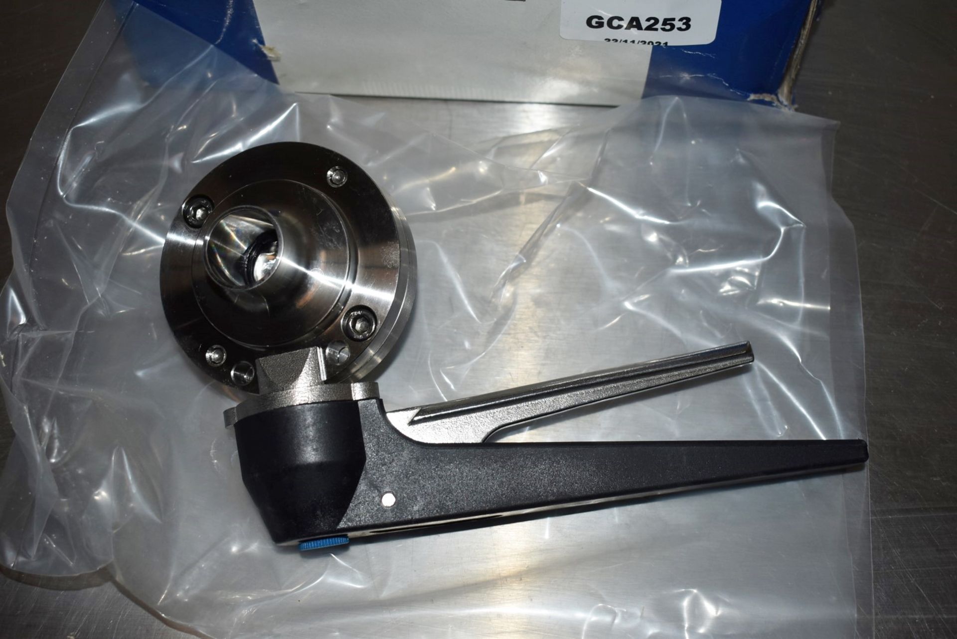 1 x Butterfly Valve - New in Original Box - Model: 3A - Material: 316L - Type: Weld - Size: 1 Inch - - Image 5 of 6