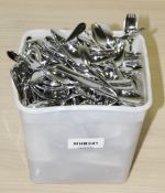 250 x Assorted STUDIO WILLIAM Branded Commercial Tea Spoons And Buffet Folks - Recently Removed From