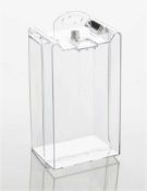 Approx 280 x Catalyst Clear Acrylic Retail Security Safer Cases With RF Tags and Hanging Tags -
