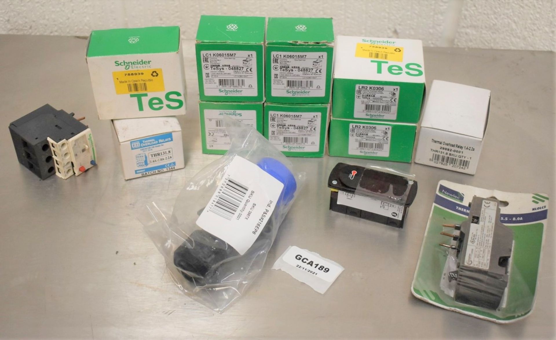 1 x Assorted Lot of Electrical Items For Brewery Equipment - Includes 13 Items - LED Display,