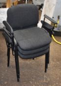 3 x Office Chairs - CL011 - Ref WH5 - Location: Altrincham WA14