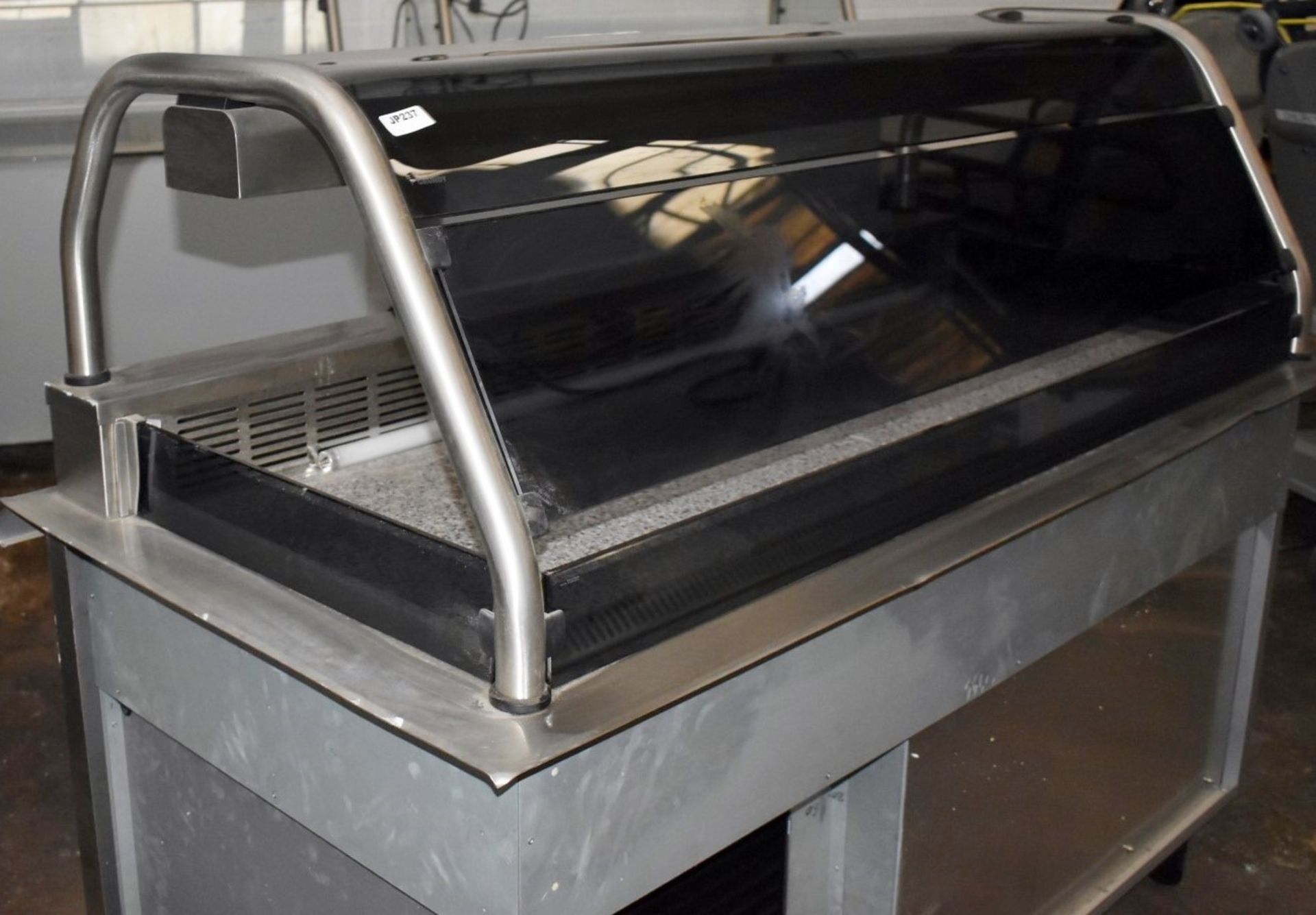 1 x Grundy Commercial Refrigerated Servery Unit With Stone Internal Panels - Stainless Steel - Image 7 of 18