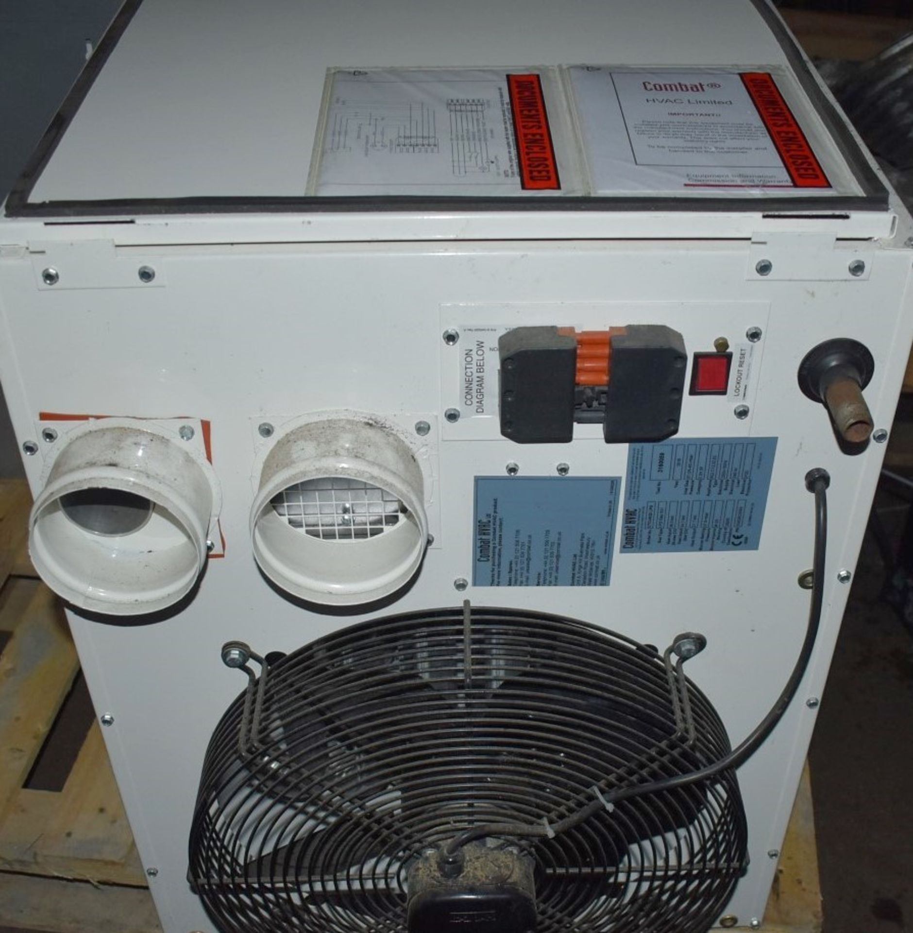 1 x Combat CTCU A32 LPG Suspended Warm Air Heater - Year 2016 - Gas Type LPG Gas G31 - 230V - - Image 2 of 12