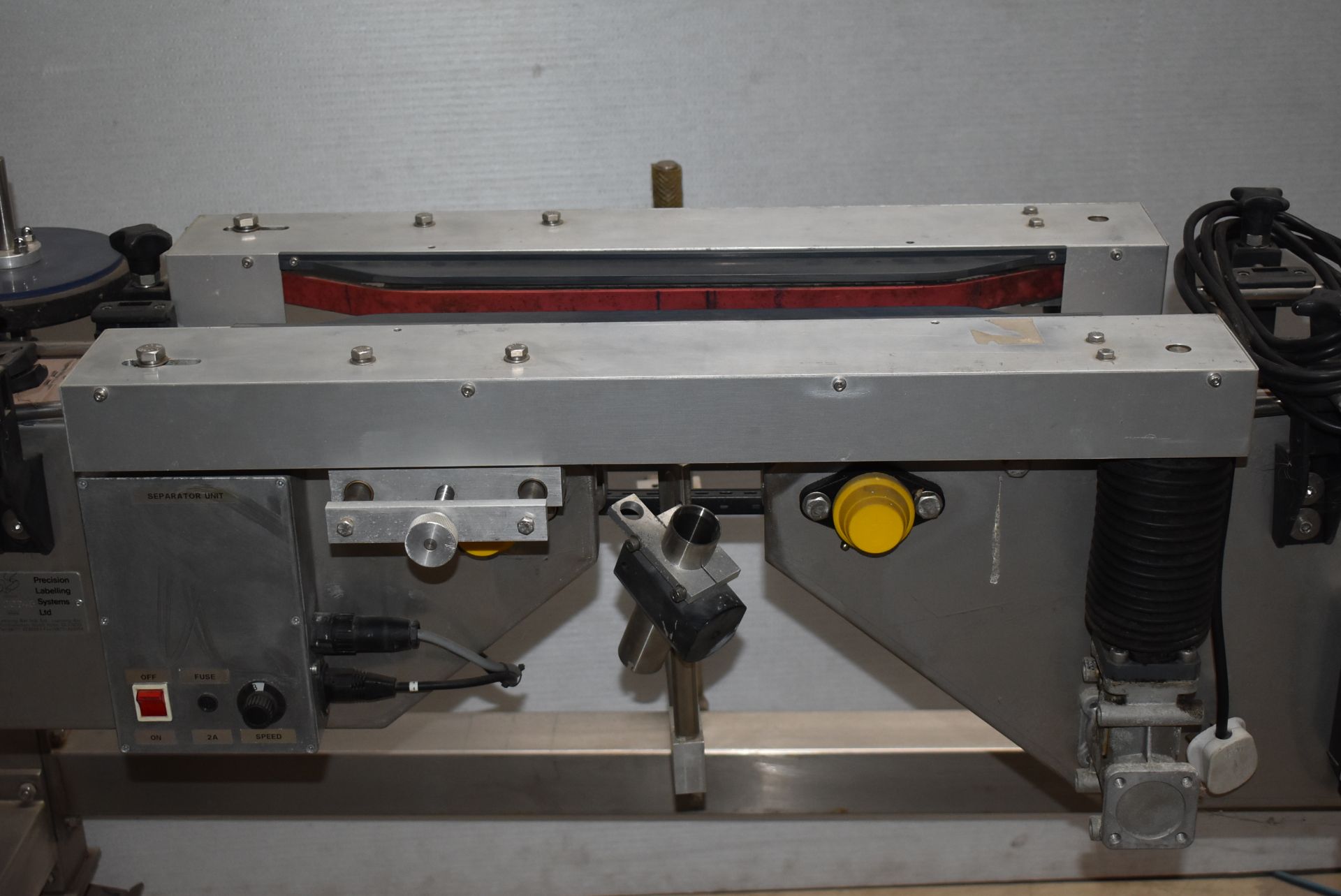 1 x Precision Labelling Systems Conveyor - Part Number 20745 - Approx Size: H100 x W250 cms - - Image 19 of 25