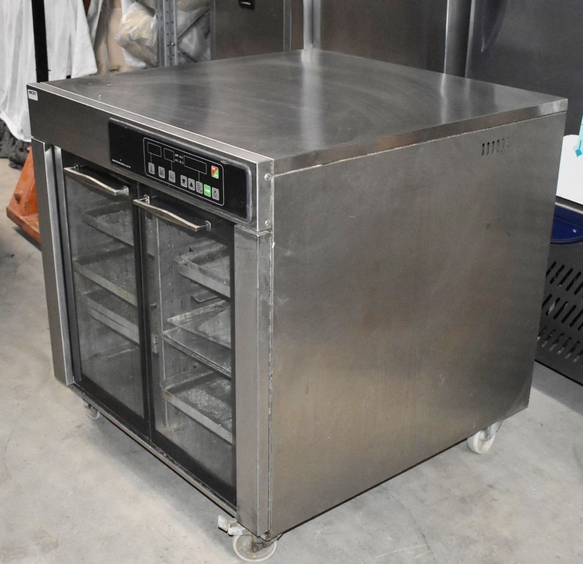 1 x FiMAK Windrose FW10 Convection Baking Oven - 240v - Size: 95 x 95 x 95 cms - Ref : HK321 WH2 B5G - Image 3 of 8