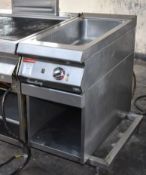 1 x Angelo Po Pasta Boiler on a Modular Base Unit - Width 40cm - Recently Removed From a