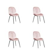 4 x Grace Ocassional Chair - Dimensions: 47(w) x 45(d) x 85(h) cm - New / Unboxed Stock -
