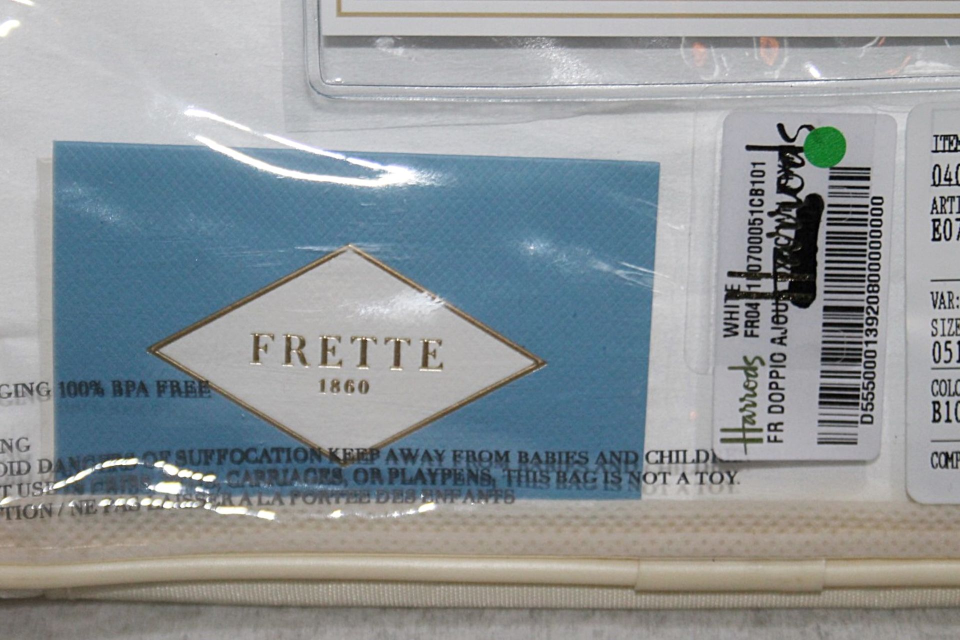 1 x FRETTE 'Doppio Ajour' Luxury Italian Oxford Pillowcase (51cm x 71cm) - Original Price £140.00 - Image 5 of 7