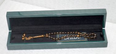 1 x BALDI 'Home Jewels' Italian Hand-crafted Artisan Crystal Rock MISBAHA Prayer Beads - RRP £735.00