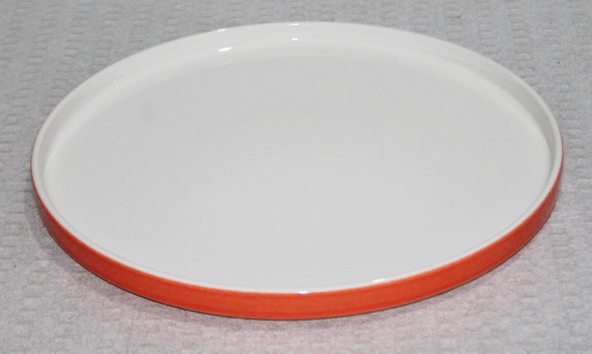 1 x VILLEROY & BOCH Porcelain ø24cm Universial Plate With An Orange Band - Unboxed Stock - Ref: - Image 5 of 5