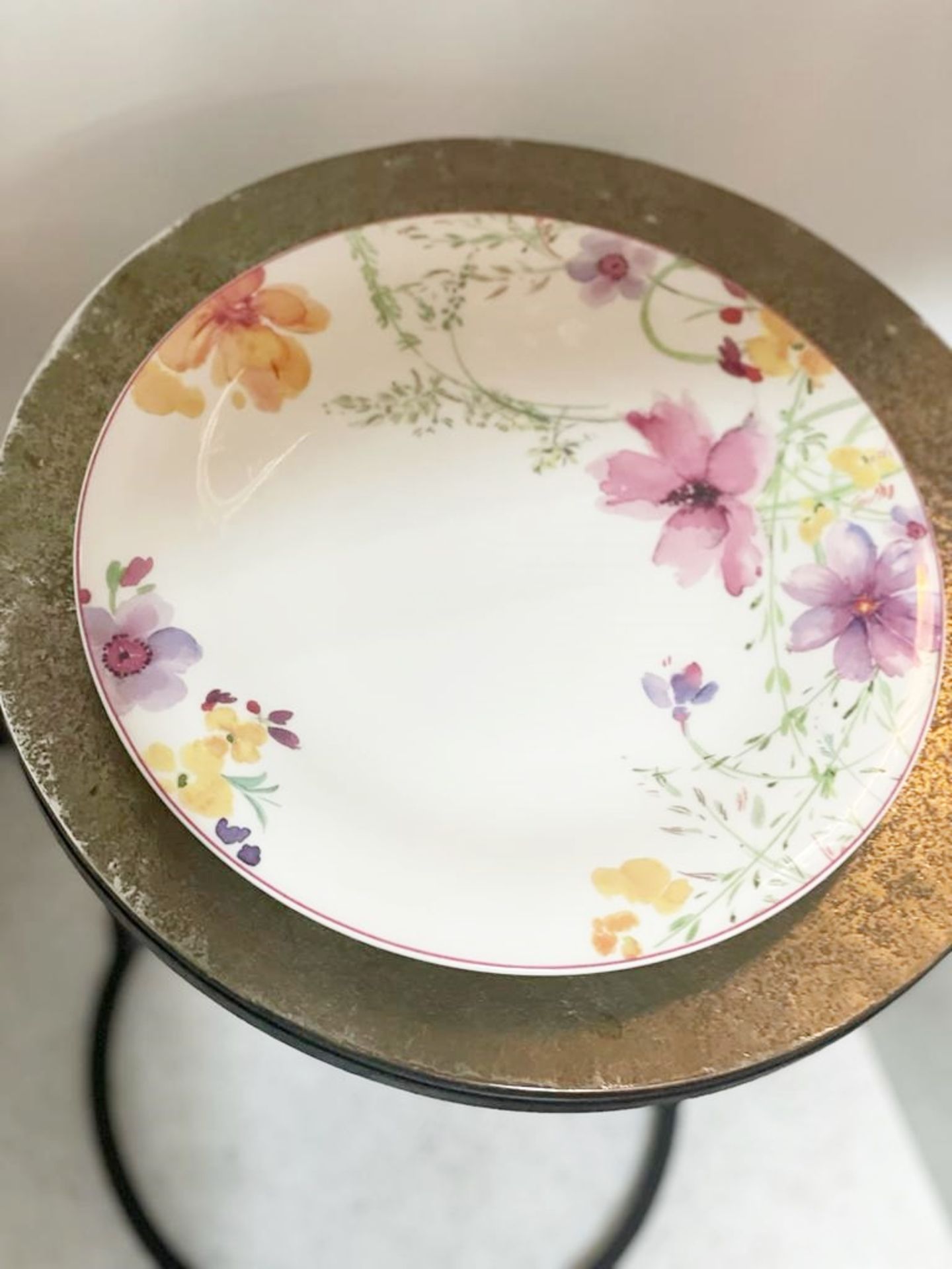 17 x Assorted Of Villeroy And Boch Floral Plates - Ref: AUR157  - NO VAT ON THE HAMMER - CL652 - - Image 2 of 5