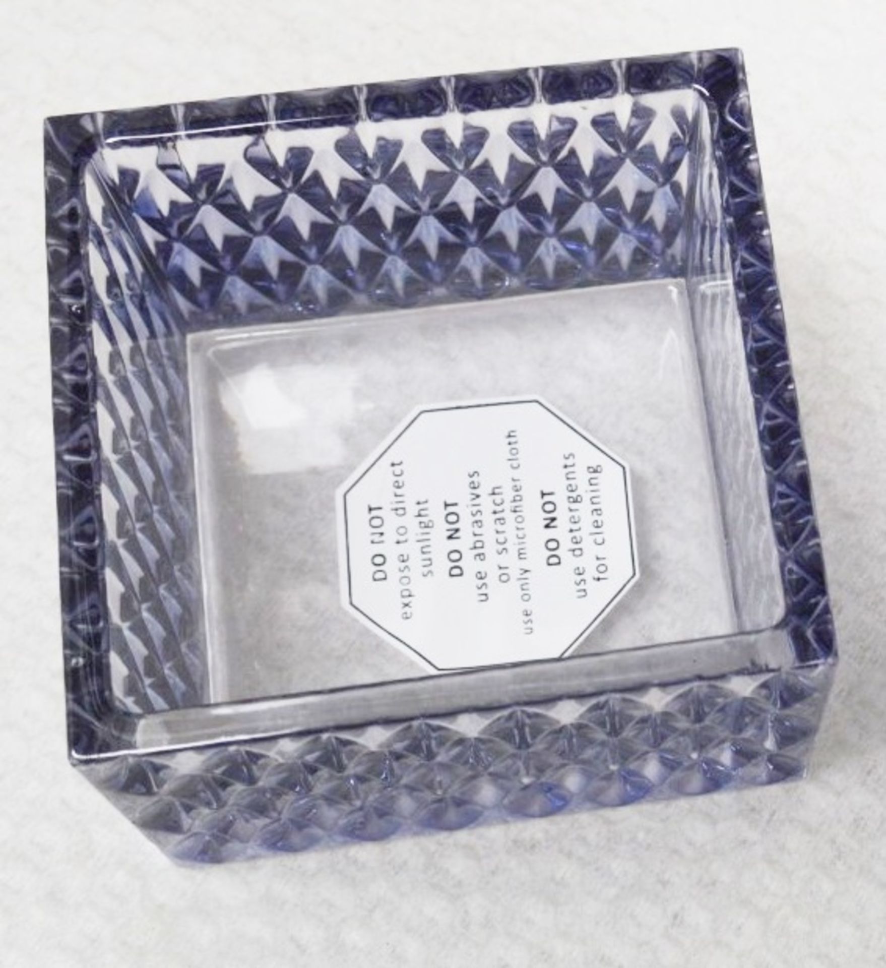 1 x BALDI 'Home Jewels' Italian Hand-crafted Artisan Perfume Box In Dark Blue Crystal - RRP £880.00 - Image 4 of 6