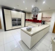 1 x Contemporary SIEMATIC Fitted KITCHEN With CORIAN Worksurfaces & Large Selection of APPLIANCES!
