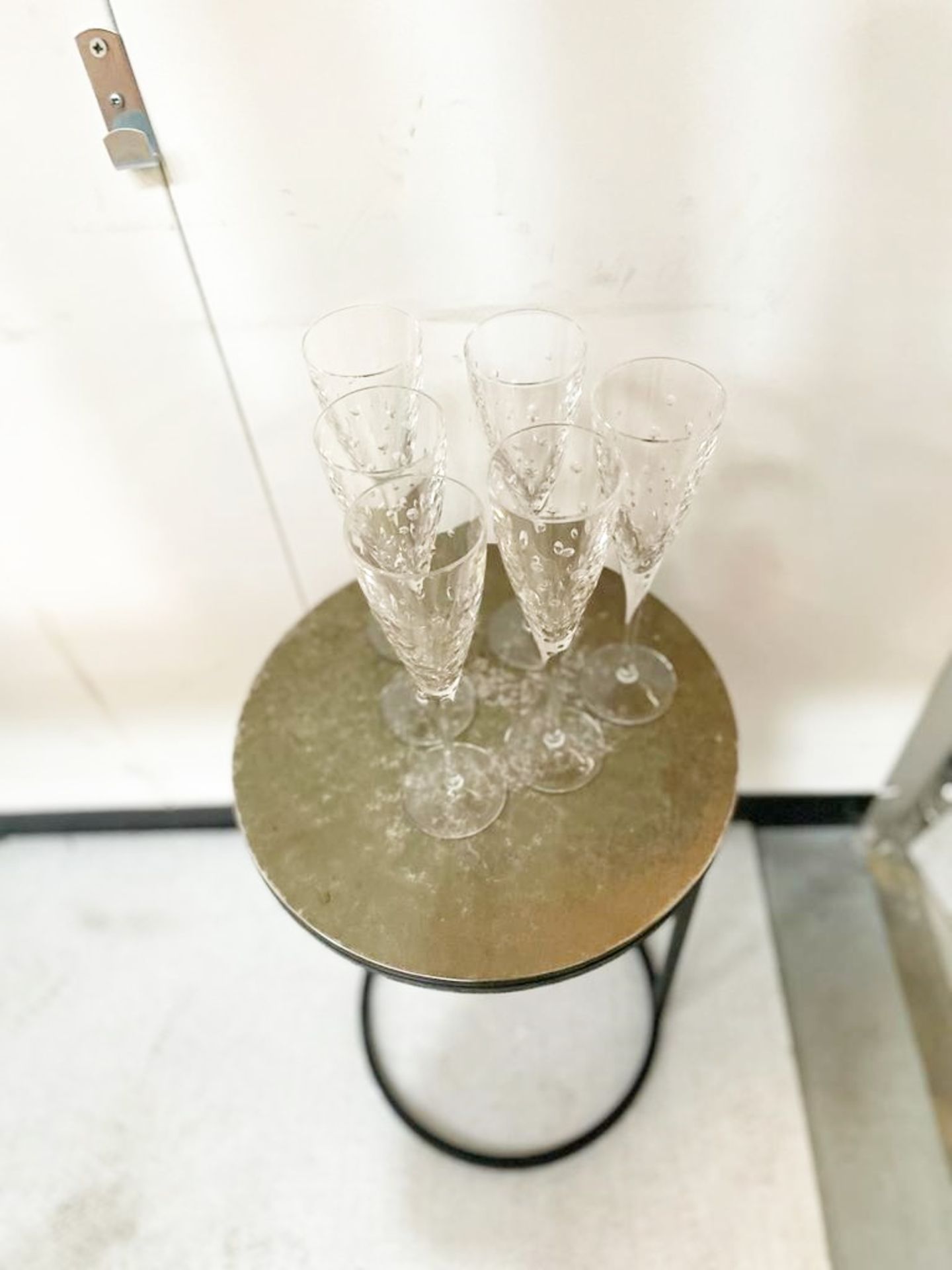 5 x Cristal Dural Champagne Flutes  - Ref: AUR151 - CL652 - Location: Altrincham WA14 - Image 3 of 3