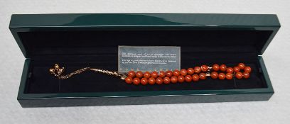 1 x BALDI 'Home Jewels' Italian Hand-crafted Artisan MISBAHA Prayer Beads **Original RRP £735.00**