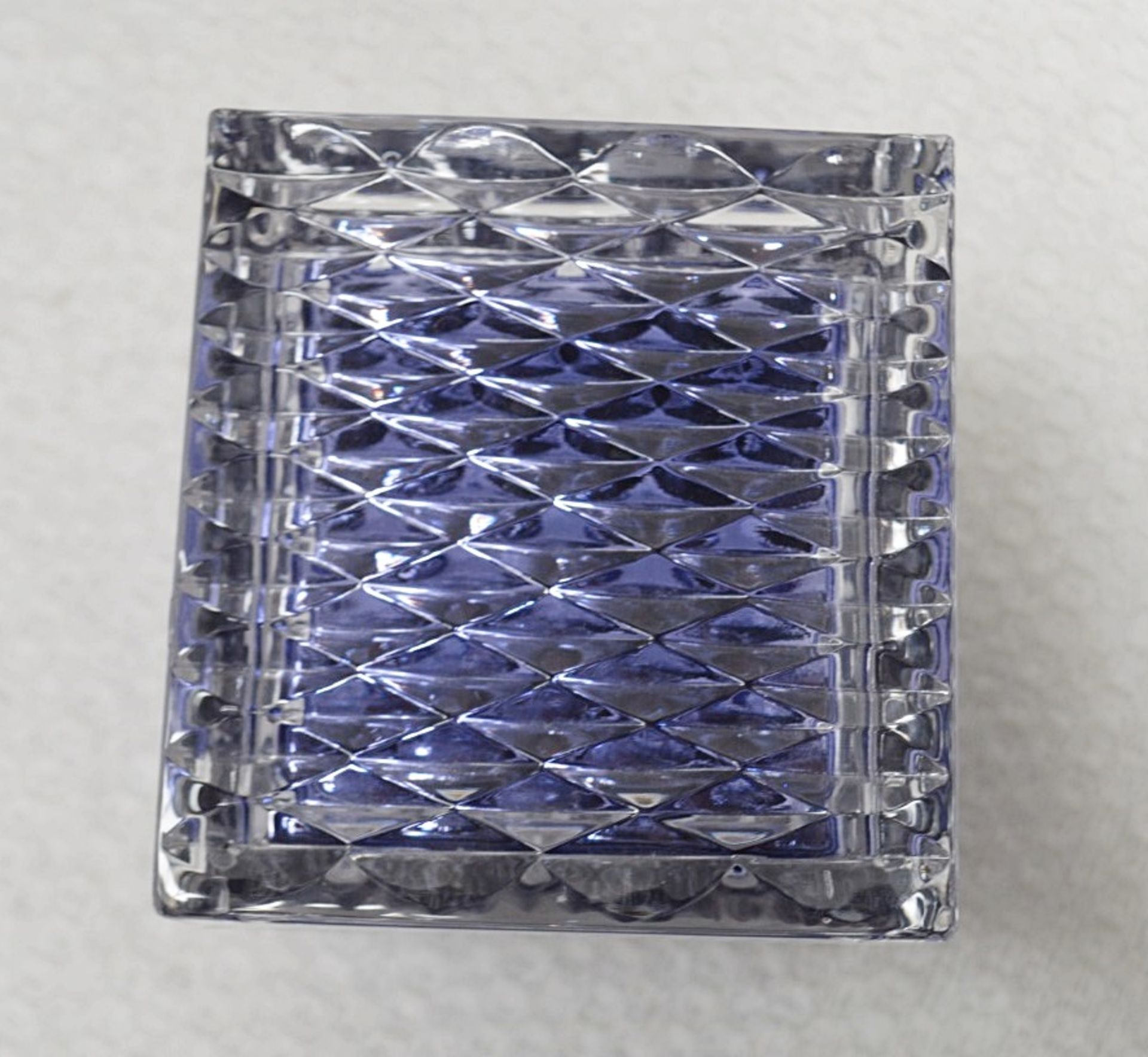 1 x BALDI 'Home Jewels' Italian Hand-crafted Artisan Perfume Box In Dark Blue Crystal - RRP £880.00 - Image 5 of 6