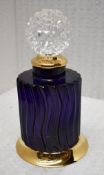 1 x BALDI 'Home Jewels' Italian Hand-crafted Artisan Crystal Perfume Bottle **Original RRP £1,075**
