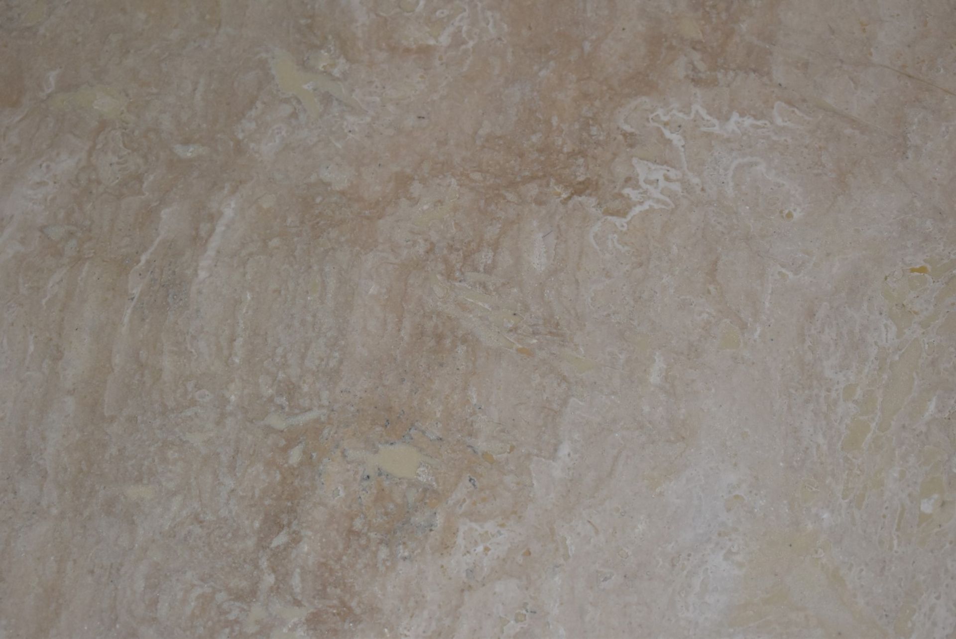 1 x Stonearth Luxury Solid Travertine Stone 900mm Shower Tray - Hand Made From Travertine Stone - Image 10 of 12
