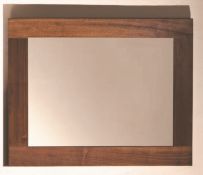 1 x Stonearth Medium Wall Mirror Frame - American Solid Walnut Frame For Mirrors or Pictures