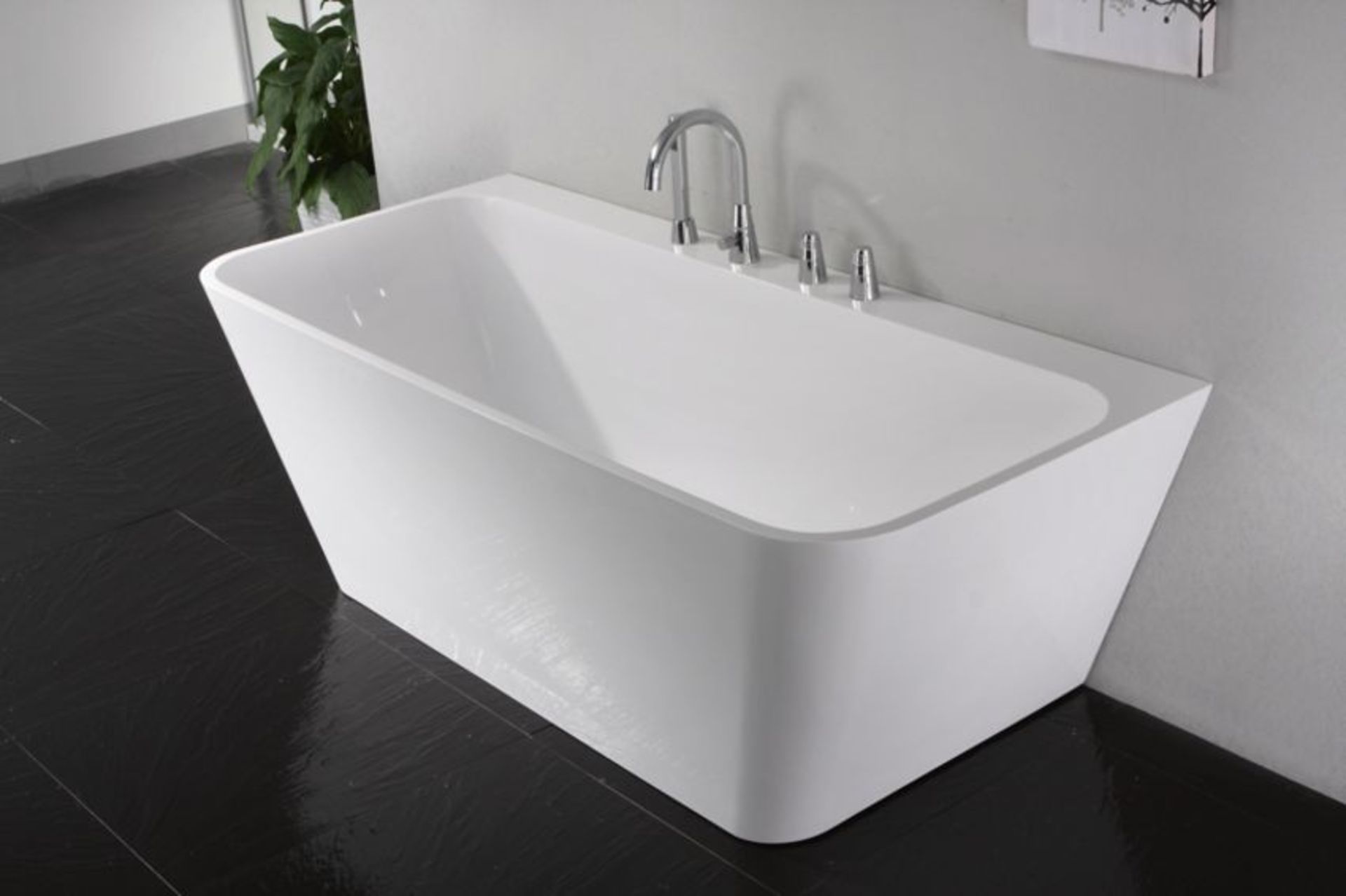 1 x MarbleTech Luxury Harmony Bath - Size: 1700 x 750 x 580 (mm) - Original RRP £2,100 - New and - Image 11 of 13