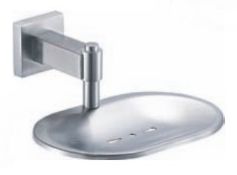 1 x Stonearth Soap Dish Holder - Solid Stainless Steel Bathroom Accessory - Brand New & Boxed