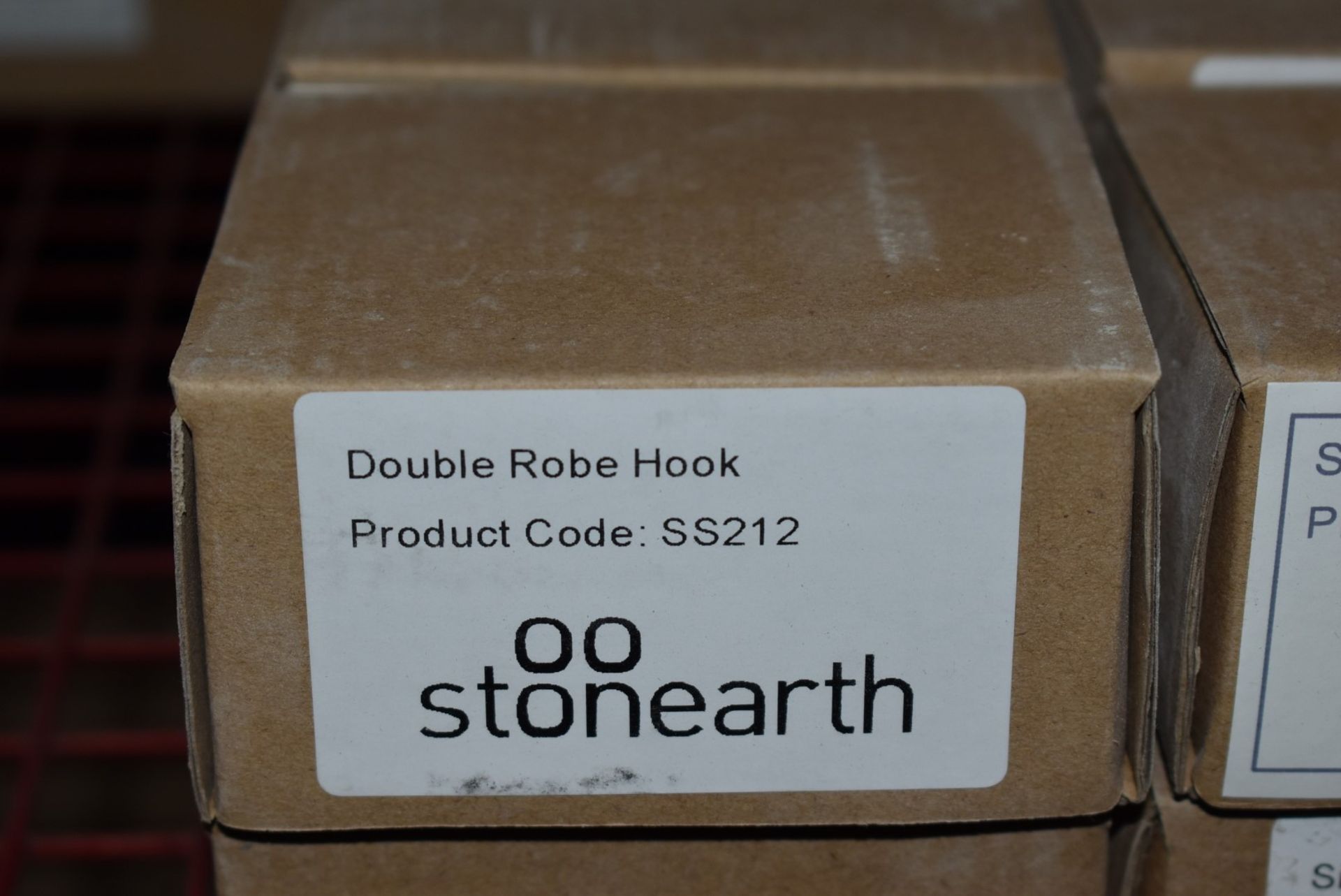 1 x Stonearth Double Robe Hook - Solid Stainless Steel Bathroom Accessory - Brand New & Boxed - Image 3 of 3