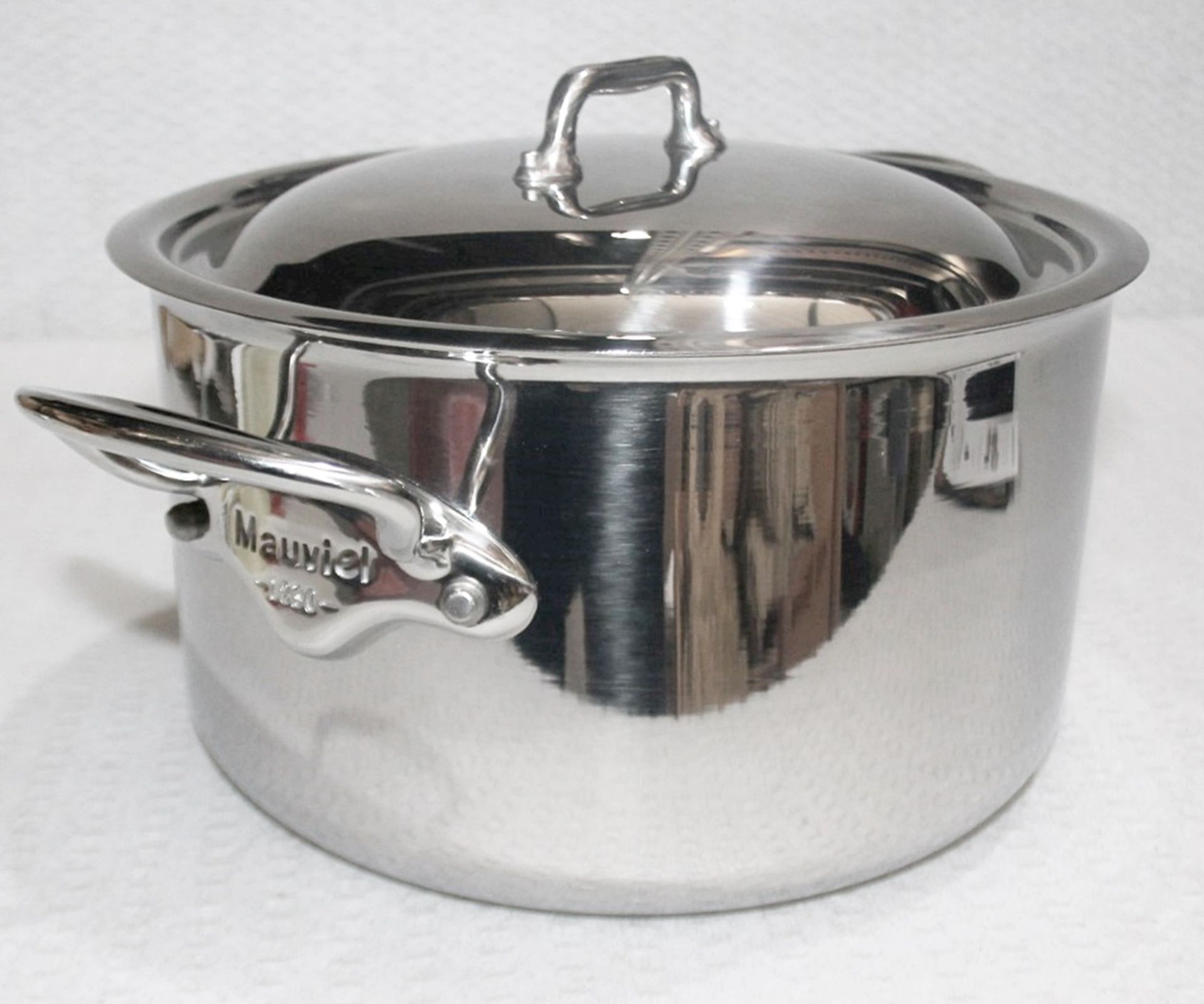 1 x MAUVIEL 'M'Cook' 6-Piece Luxury Stainless Steel Cookware Set With Crate - Original Price £1,239 - Image 3 of 17