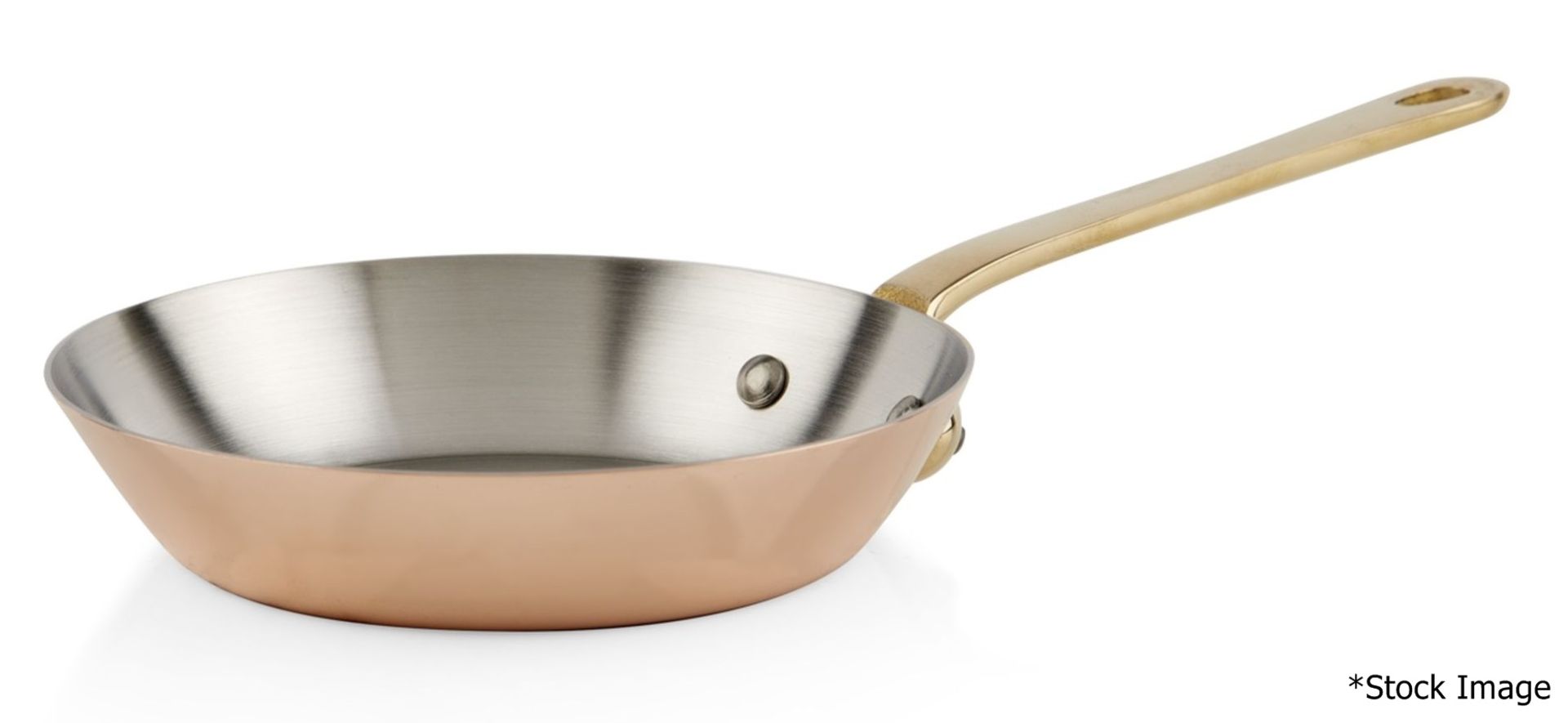 1 x MAUVIEL Mini Copper Frying Pan (12cm) - Original Price £54.95 - Unused Wrapped Item