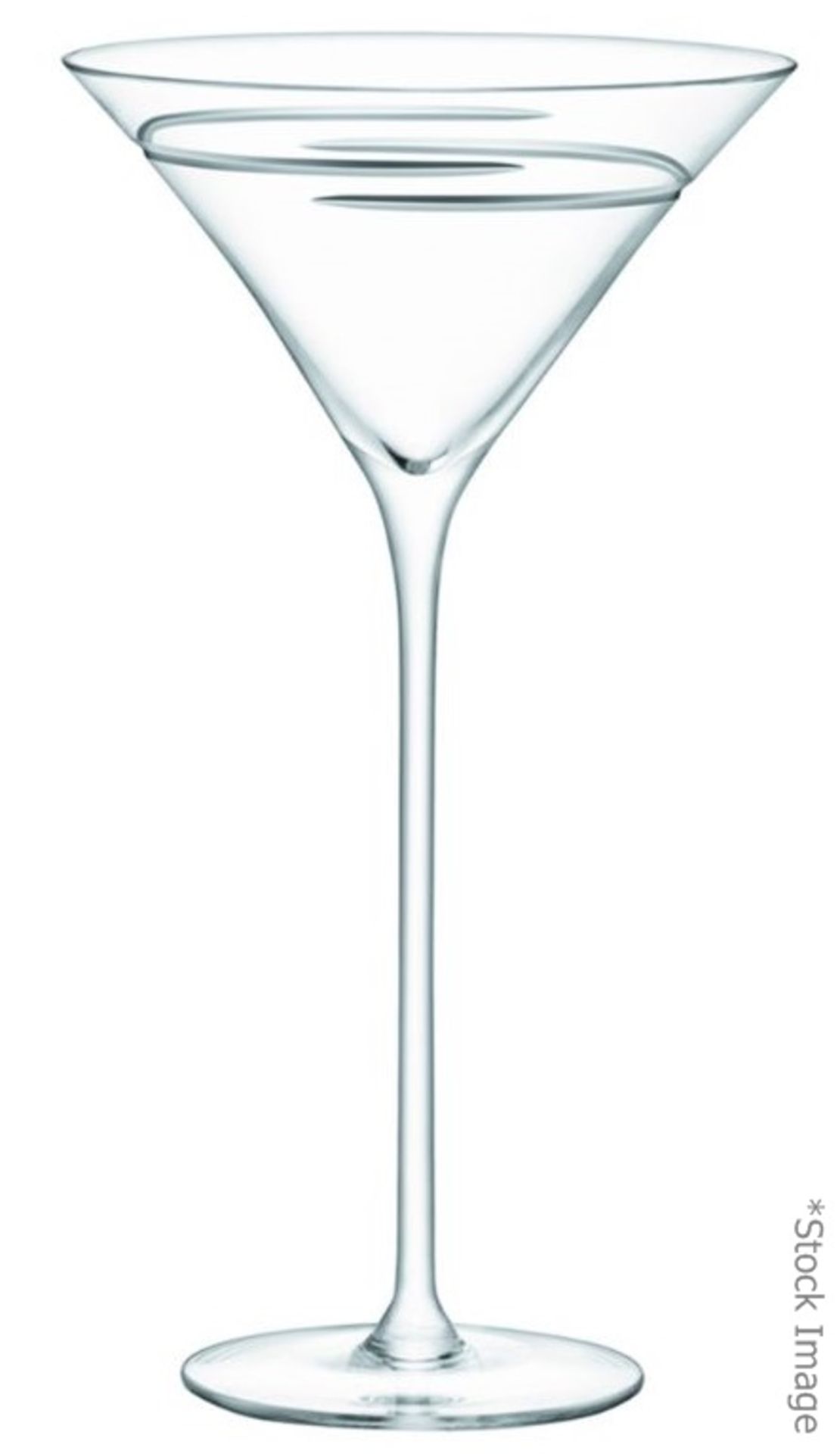 1 x LSA INTERNATIONAL Verso Cocktail Glass (275ml) - Unused Boxed Stock