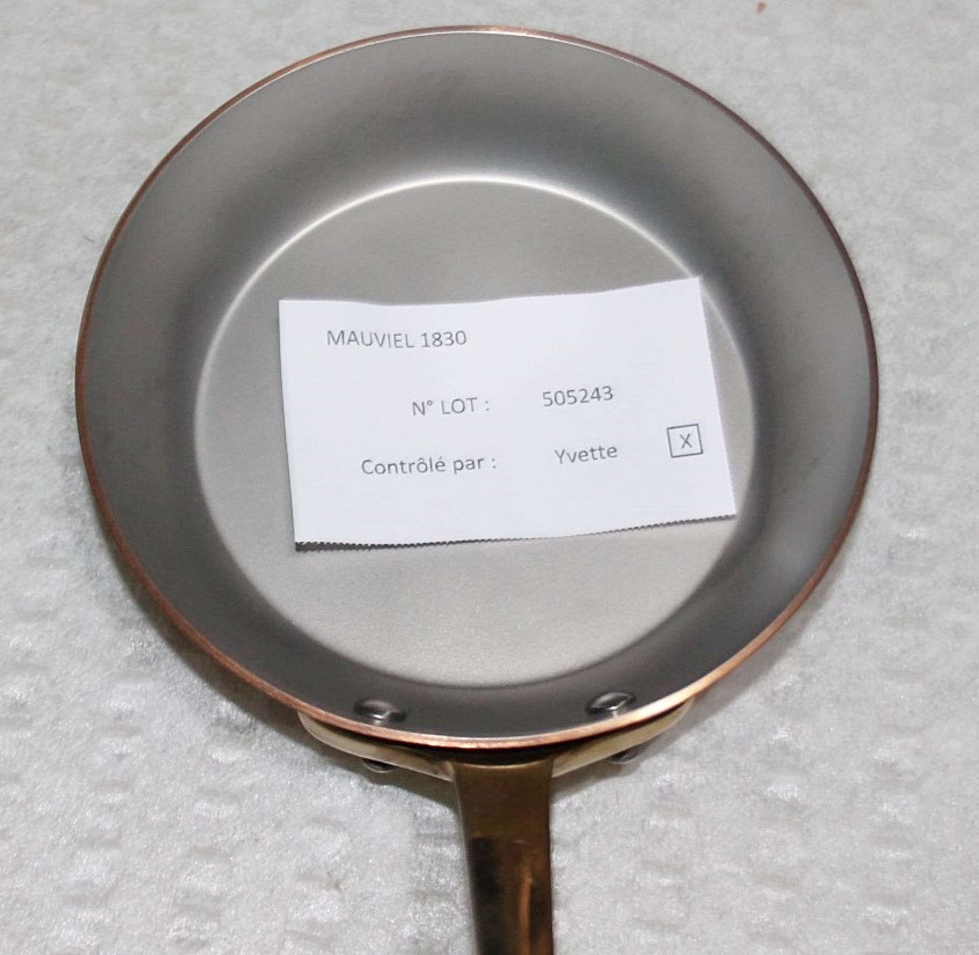 1 x MAUVIEL Mini Copper Frying Pan (12cm) - Original Price £54.95 - Unused Wrapped Item - Image 7 of 7