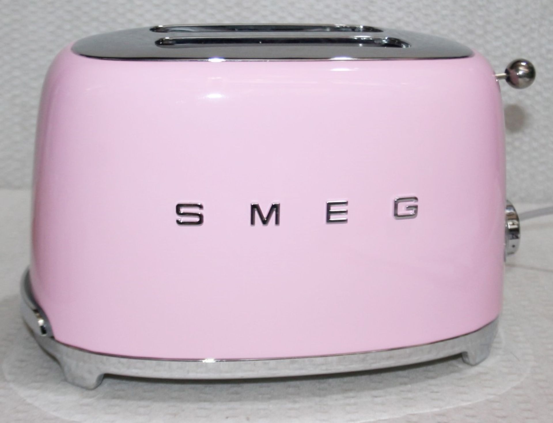 1 x SMEG Retro-Style 2-Slice Toaster In Pink - Original RRP £139.00 - Unused Boxed Stock - Ref: - Image 5 of 14