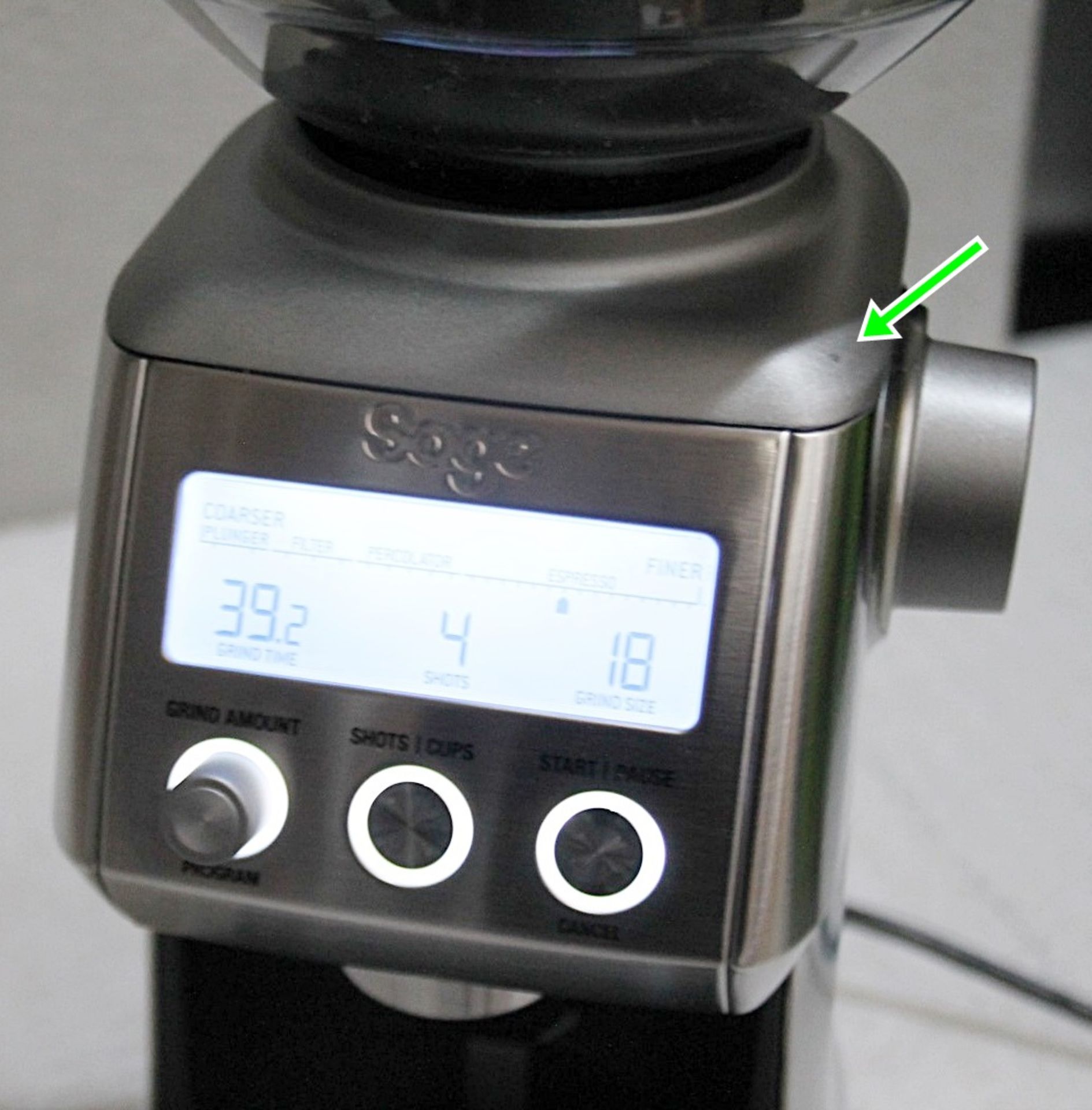 1 x SAGE 'Smart' Professional-Grade Coffee Grinder - Original Price £209.95 - Boxed Stock - Image 8 of 19