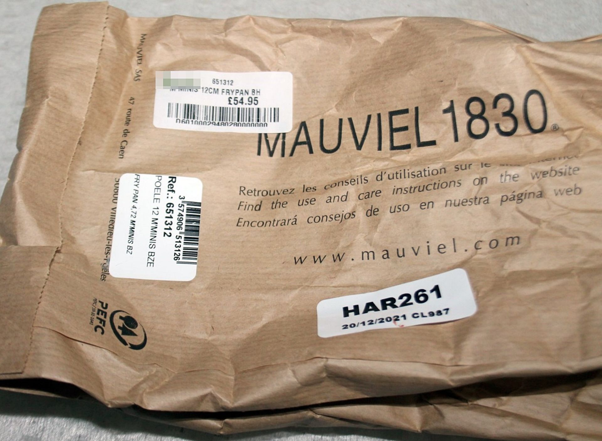 1 x MAUVIEL Mini Copper Frying Pan (12cm) - Original Price £54.95 - Unused Wrapped Item - Image 5 of 7