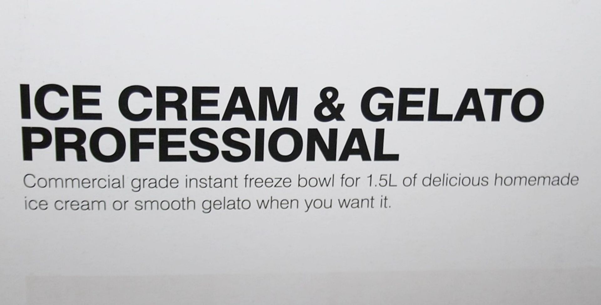 1 x CUISINART Professional Gelato / Ice Cream Maker - Original Price £249.00 - Boxed Stock - Image 5 of 13