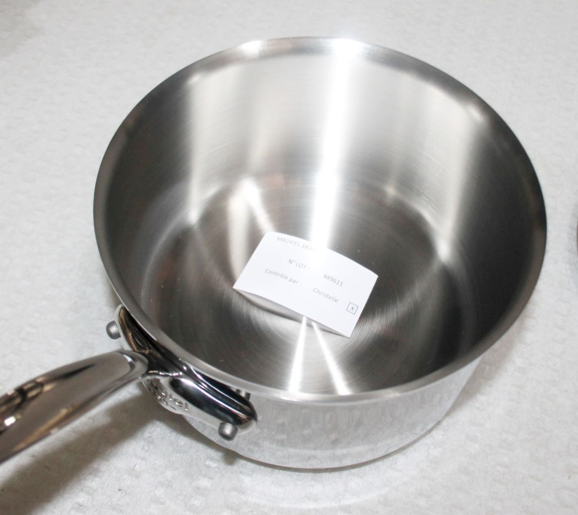 1 x MAUVIEL 'M'Cook' 6-Piece Luxury Stainless Steel Cookware Set With Crate - Original Price £1,239 - Image 5 of 17