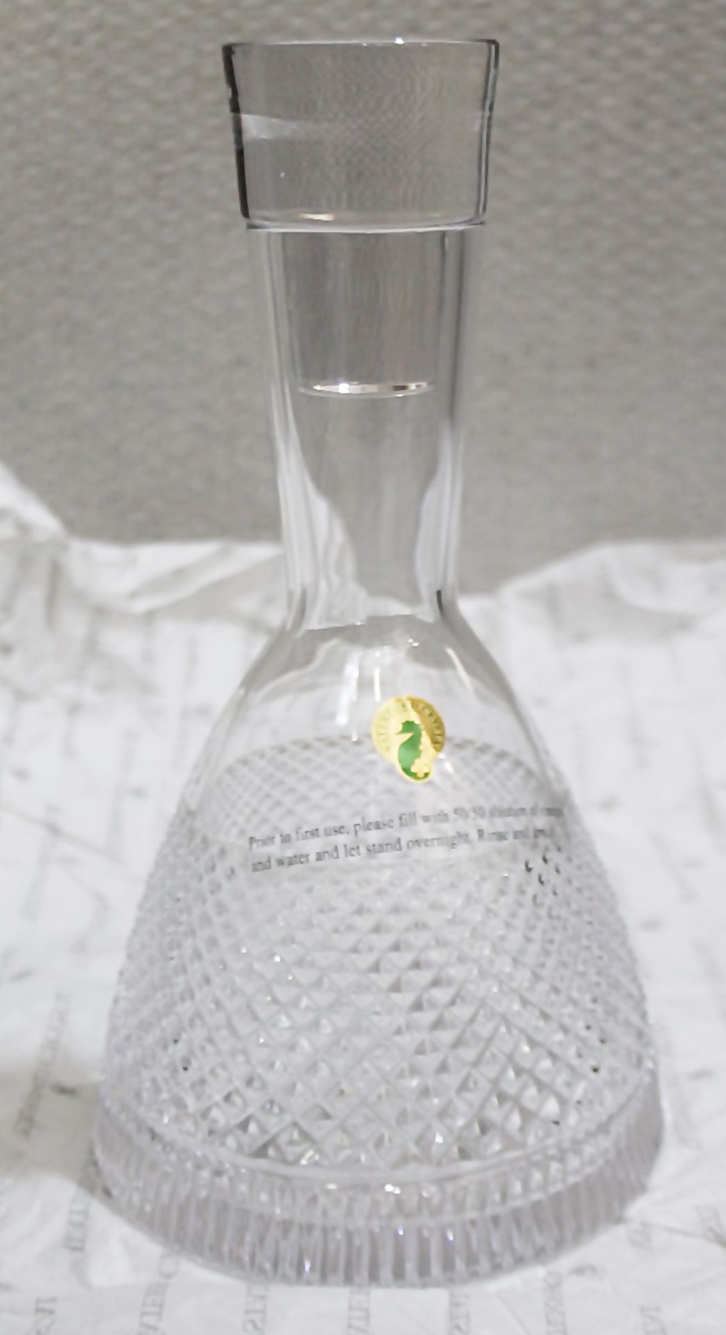 1 x WATERFORD CRYSTAL 'Diamond Line' Decanter (750ml) - Original Price £250.00 - Image 3 of 12