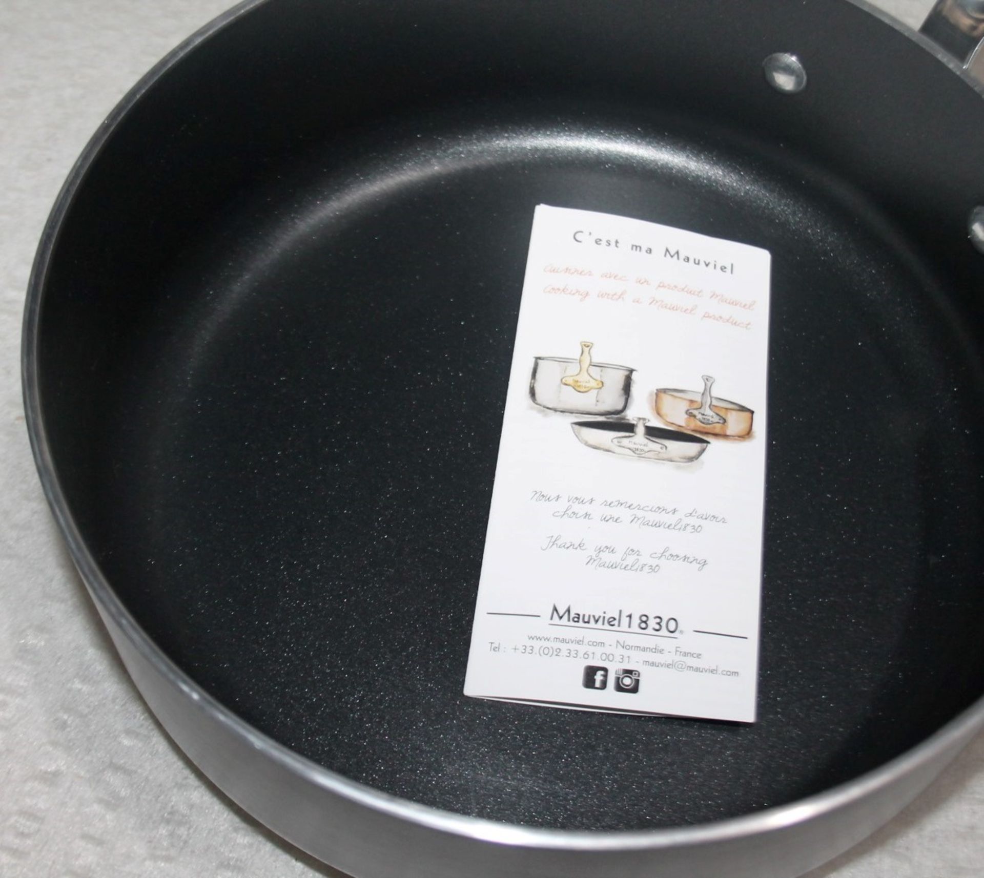 1 x MAUVIEL 'M'Stone' 4-Piece Luxury Cookware Set With Crate - Original Price £599.00 - Unused Boxed - Image 11 of 15