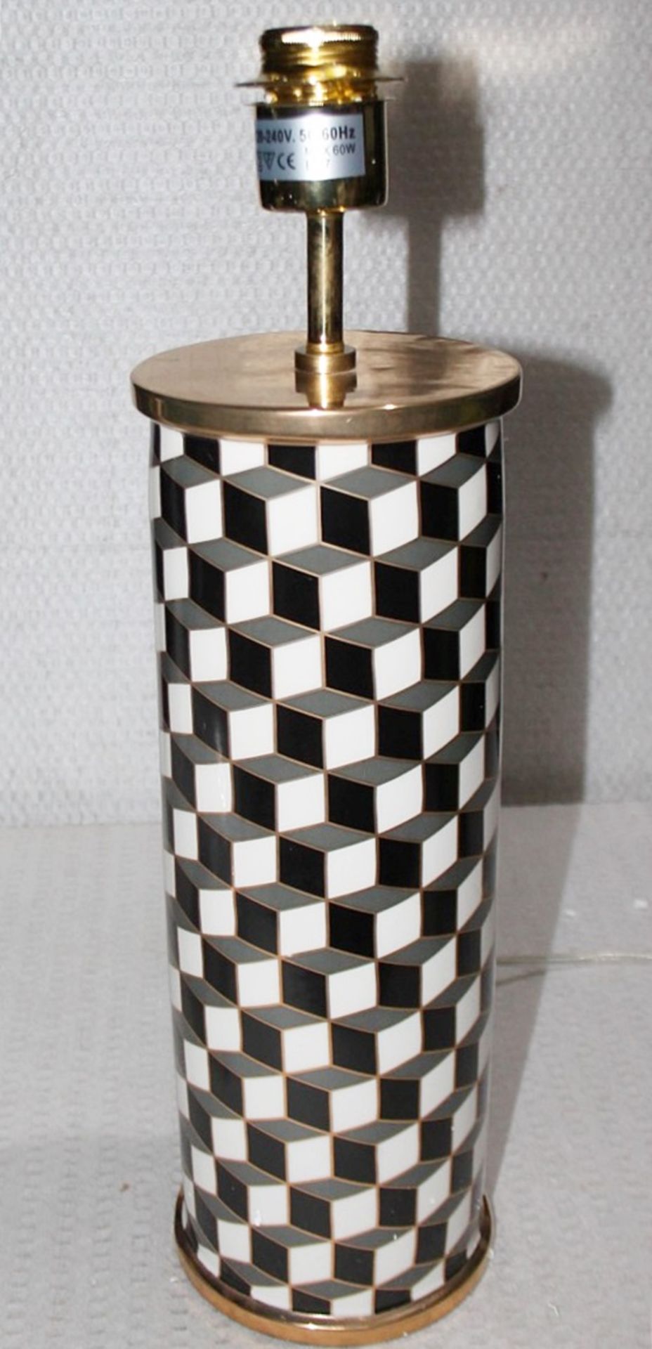 1 x JONATHAN ADLER 'Carnaby' Designer Table Lamp With Shade - Original Price £495.00 - Boxed Stock - Image 4 of 11