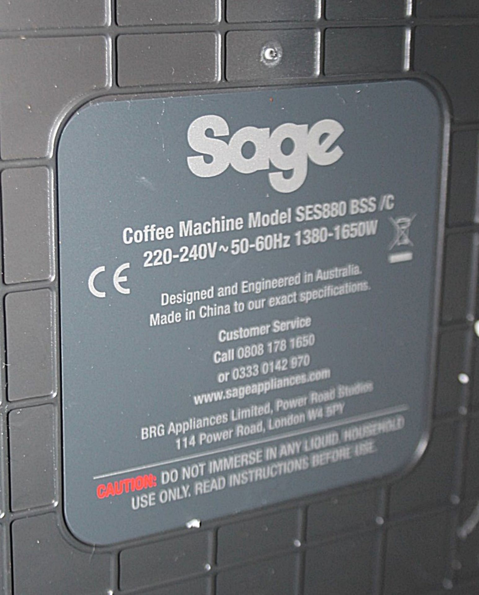 1 x SAGE 'The Barista Touch' Barista Quality Bean-to-Cup Coffee Machine - Original Price £1,049.00 - Image 14 of 26